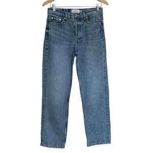& Other Stories Button Fly High Rise Jeans Sz 27